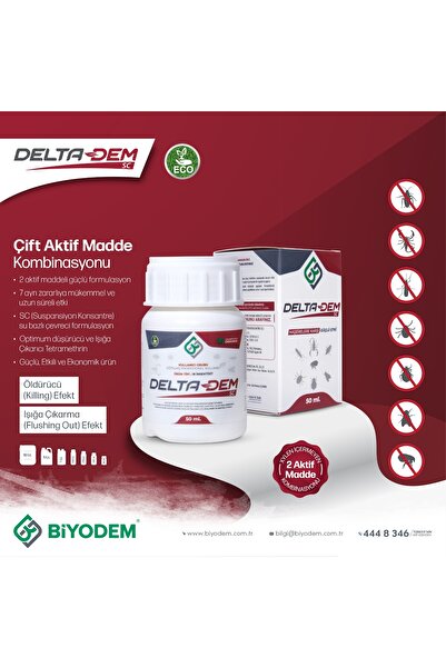 BİYODEM KİMYA Delta Dem Sc 50 ml Haşere Ilacı