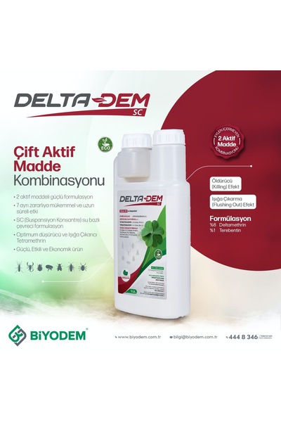 BİYODEM KİMYA Delta Dem Sc 1 lt Haşere Ilacı