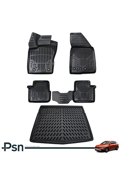 Psn Fıat Egea Cross Ile Uyumlu - Araca Özel Paspas Ve Bagaj Havuzu