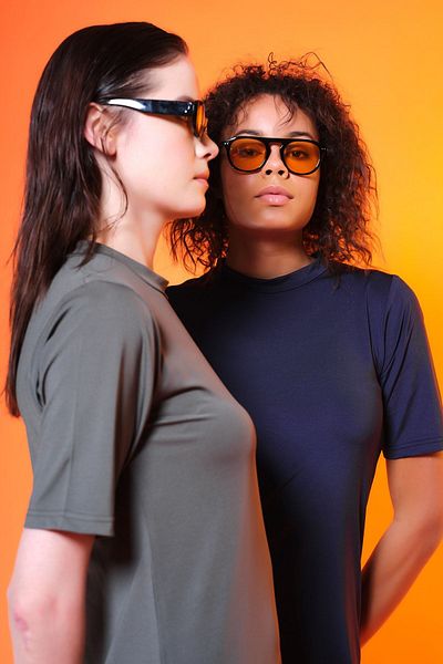 ALFASA Basic Short Sleeve Swimsuit