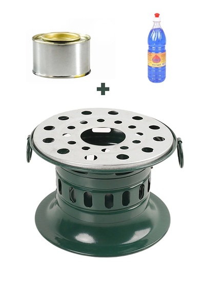 Toptancı Amca Jel Yakıtlı Isıtıcı Osmanlı Ocağı Kamp Ocağı  0.5 Lt Jel hediyeli