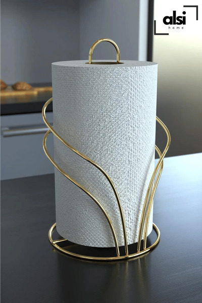 ALSİ HOME Bread Basket and Service Presentation Set Towel Holder Napkin Holder Trivet Bread Holder - Set of 4