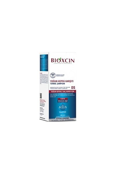 Bioxcin Aqua Thermal 200ml Intensive Anti-Dandruff Shampoo DS