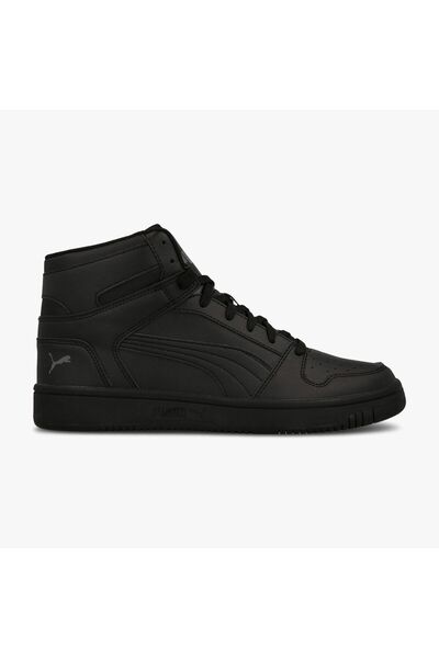 Puma 369573-11 Rebound LayUp SL Erkek Siyah Boğazlı Sneaker Spor Ayakkabı