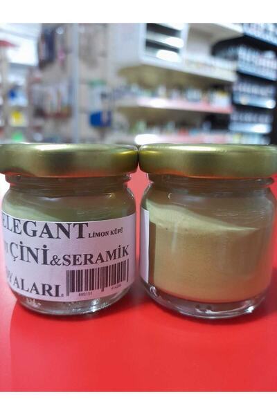 ArtElegant sır altı seramik çini boyası 40gr 8855-LİMON KÜFÜ