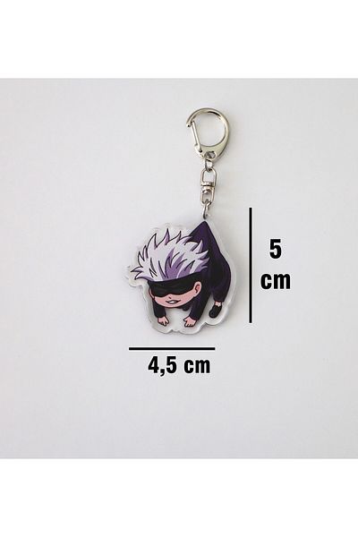 Akumastik Breloc Jujutsu Kaisen Gojo Satoru - Ornament pentru geanta cu breloc anime
