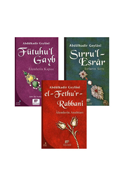 Gelenek Yayıncılık Abdülkadir Geylani  Seti 3'lü Set