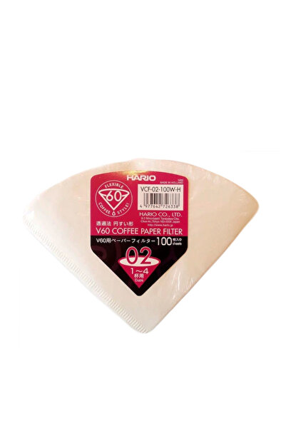 Hario V60-02 Dripper 100 Adet Filtre Kahve Kağıdı 100w-h