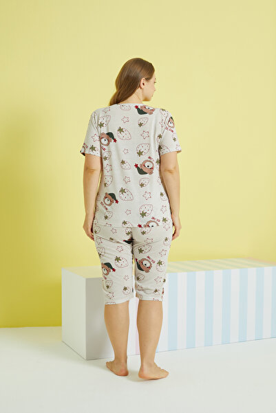 Siyah İnci Set Capri oversize Curve cu mai multe culori