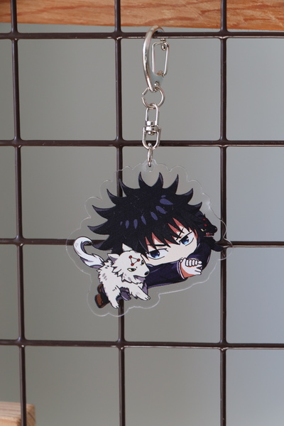 Akumastik Jujutsu Kaisen Megumi Fushiguro Çanta Süsü - Anime