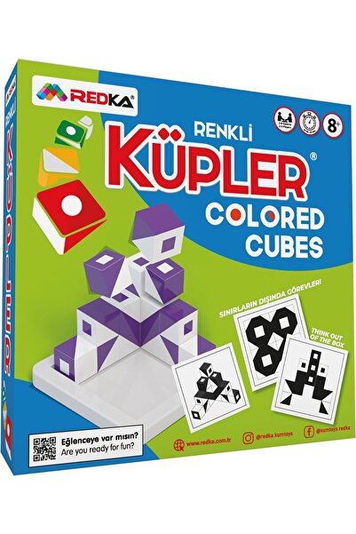 Redka مكعبات ملونة - لعبة الذاكرة المرئية