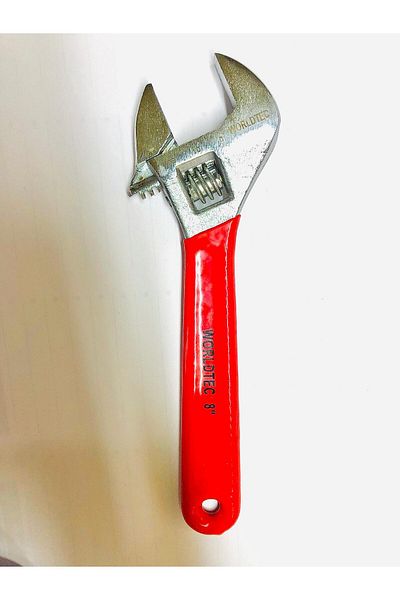 Worldtec Rubber Coated Frog 8" Spanner 200 mm