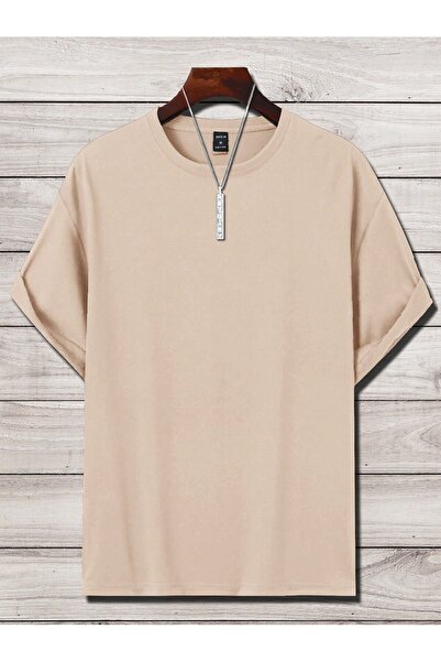 Revasser Unisex Γυναικεία/Ανδρικά ENERGY Πολύχρωμο, προσαρμοσμένο εμπριμέ, βαμβακερό χτενισμένο μπλουζάκι με λαιμόκοψη