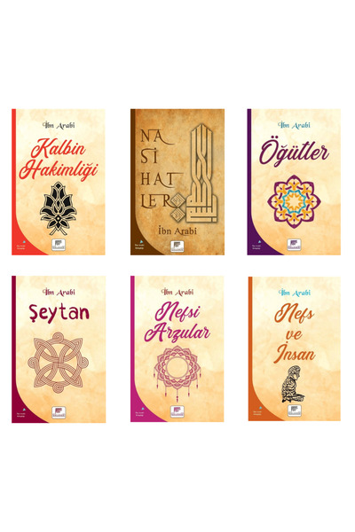 Gelenek Yayıncılık İbn Arabi Kitaplığı Nefis Terbiyesi 6'lı Kitap Seti