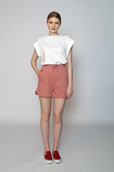 Lee Cooper Comfortable Salmon Women's Shorts 242 Lcf 221004 Julye Somon