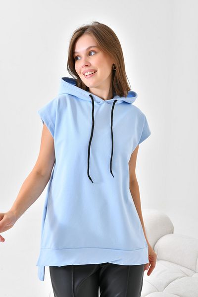 sufyy Hooded Suede Sweat
