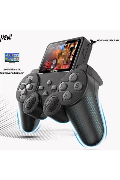 HEJARON LOBO Taşınabilir 520 Oyunlu Kablosuz Oyun Konsolu Atari Media Player ...