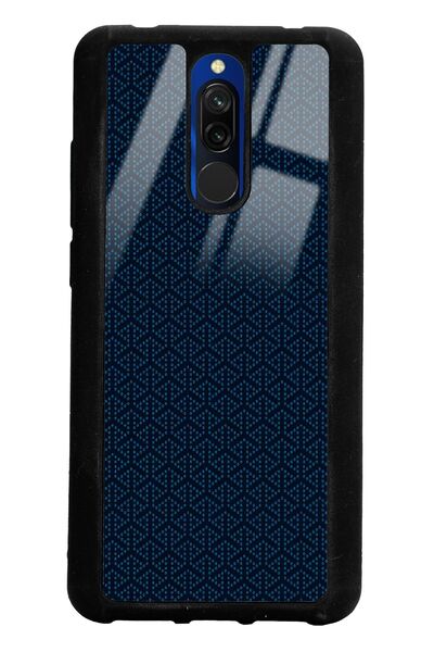 Spoyi حافظة هاتف لامعة بتصميم شعار البحرية لهاتف Xiaomi Redmi 8