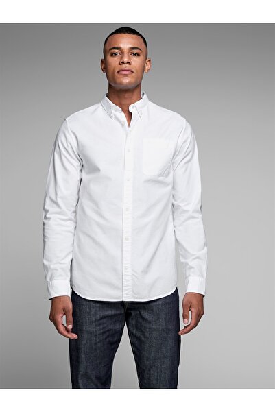 Jack & Jones Jack Jones Men's Jprclassıc Shirt L/s 12116268sg