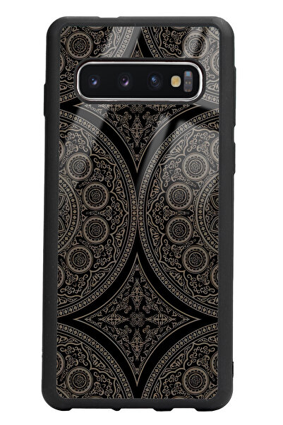 Spoyi Samsung S10 Osmanlı Motif Tasarımlı Glossy Telefon Kılıfı