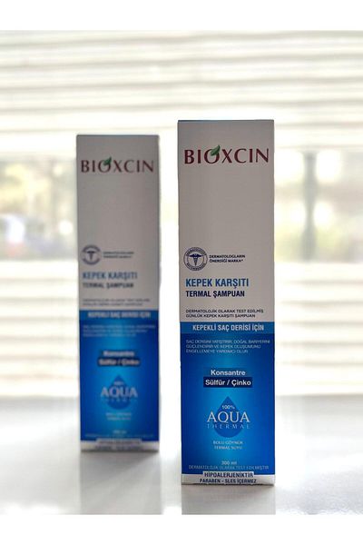 Bioxcin Aqua Thermal 300 ml Dandruff Shampoo - Set of 2