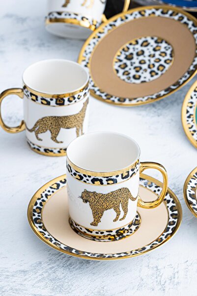 ACAR Roxie 6 Kişilik Kahve Fincanı Takımı - 90 ml