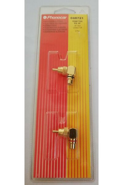 Phonocar 90 °c Rca Konnektör Dönüştürücü (90 Derece)