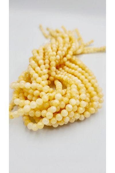 Yüksel Boncuk 6 mm Calcite Stone Natural Stone String