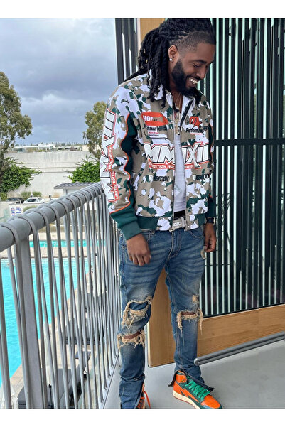 NEWLAKER Унисекс Boxy Limited Edition Motosport Bomber яке с цип