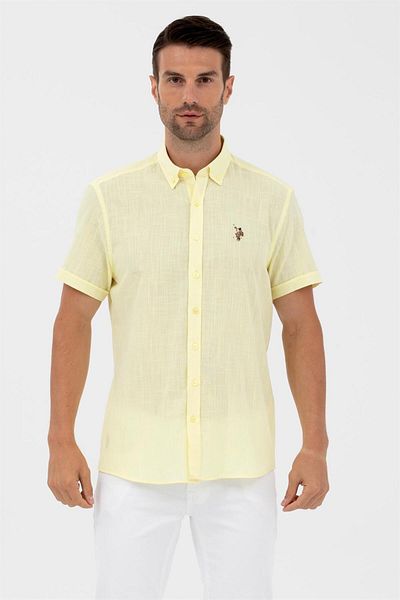 U.S. Polo Assn. U.s.polo Assn мъжка риза с къс ръкав Elfygl023y 1570086