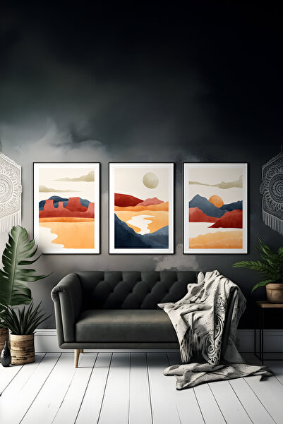 Artavessa طقم طاولة MDF مكون من 3 قطع