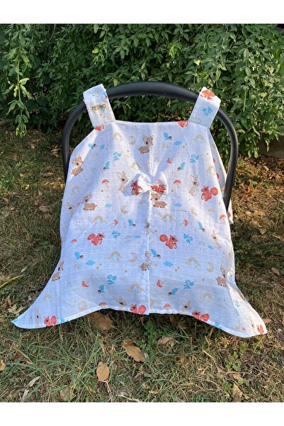 Pedimu Fiyonk Müslin Puset Örtüsü %100 Cotton