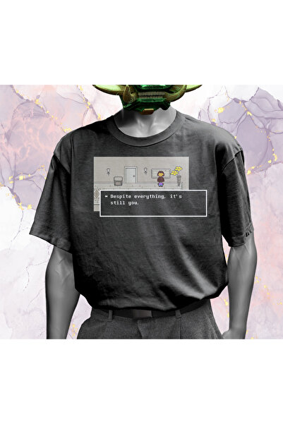 Güvenin Düşü Undertale - Ayna - Oversize Tişört
