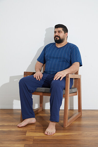 Genel Markalar Penye Süprem(İnce) Battal Büyük Beden Yazlık Pijama Takımı