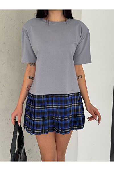 Noa Noa Жіноча базова футболка з коротким рукавом та велосипедним коміром з тканини Cupra