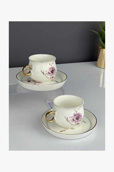 ACAR Luxury Porcelain Valerie Duo 2-Piece Cup Set V3