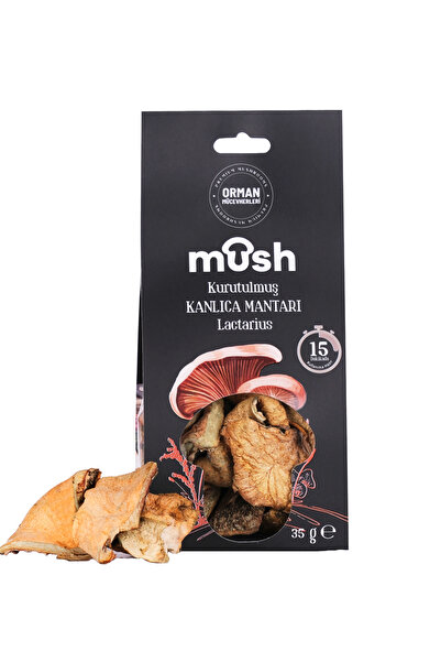 Mush Kurutulmuş Kanlıca Mantarı (35 g)