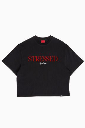 For Fun Stressed Women Oversize T shirt Fiyat Yorumlar Trendyol
