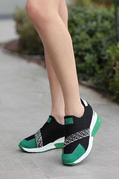 Madam Tarz Diva Wedge Talpă Stretch Stoned Daily Sports