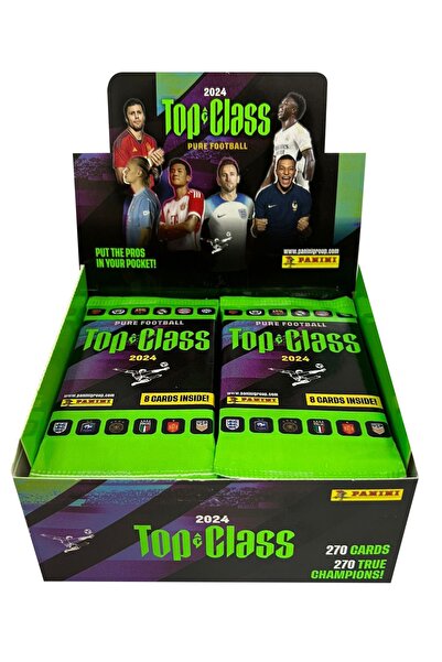 Panini بطاقة التداول BASSEL TOYS FIFA Top Class 2024 (عبوة من 24 قطعة)