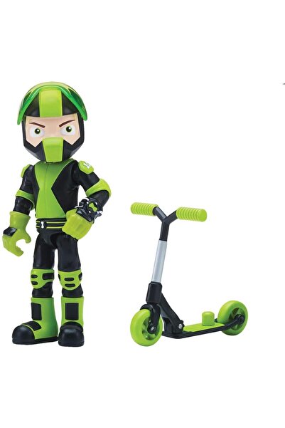 Ben 10 Rustbuggy Figür Ve Scooter Ben43100