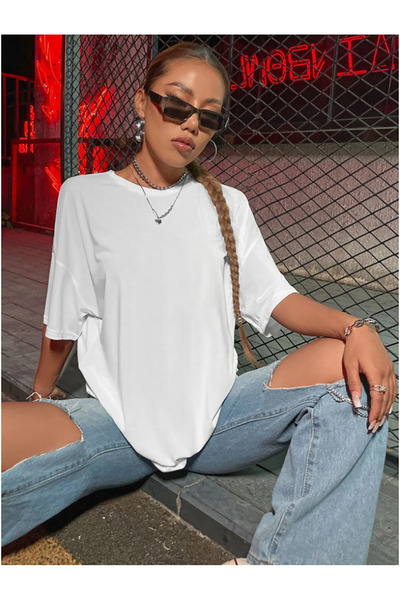 ciwi&life Μπλουζάκι Unisex White Modal με απαλή υφή