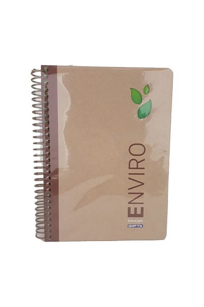 Gıpta A4 Striped Enviro Extra Light Hard Cover Spiral