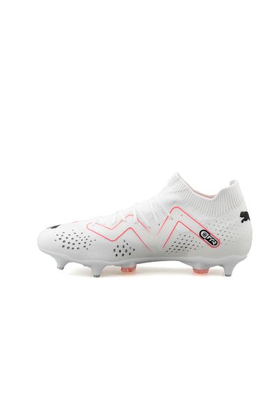 Puma Men's Wet/Soft Grass Floor Football Shoes - Future Match Mx Sg White
