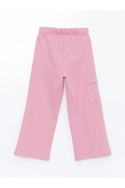 LC Waikiki LCW ECO Elastic Waist Girl's Cargo Sweatpants