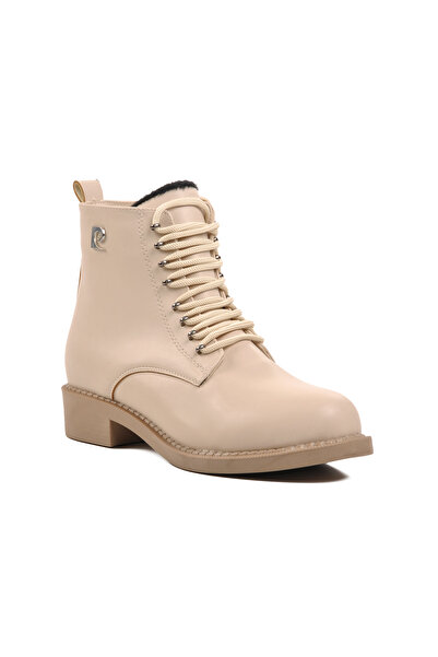 Pierre Cardin Pc-52516 Krem Içi Polarlı Kadın Bot