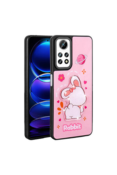 m.tk moveteck Xiaomi Redmi Note 11 Pro Kılıf Sevimli Ayıcık Tasarımlı Karakte...