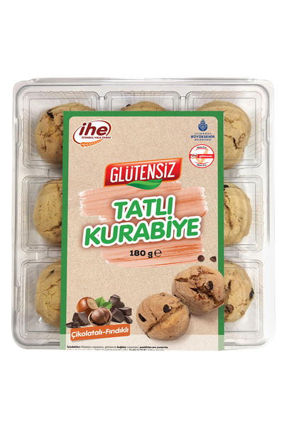 İhe Glütensiz Tatlı Kurabiye 180 G