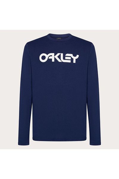 Oakley MARK II L/S TEE 2.0 Men's T-Shirt OAKFOA404012-OAK.6LE-S1 Navy Blue-M