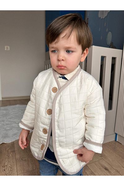 Arel Kids Quilted Unisex Girls Boys Lined Children's Seasonal Jacket Coat